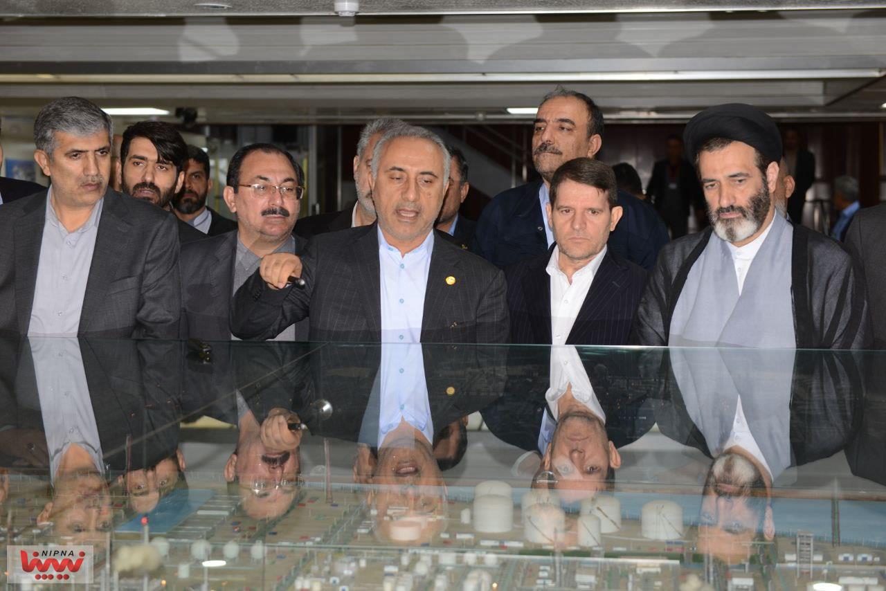 بازدید معاون‌ وزیر نفت و مدیرعامل شرکت ملی صنایع پتروشیمی از پتروشیمی بندر امام 29